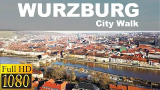 WÜRZBURG CITY WALKING TOUR | ☀️ | 🇩🇪 | GERMANY | Part 1 | OLD TOWN