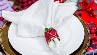 DIY Holiday Napkin Rings - Home & Family