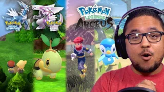 They're Making WHAT!? Pokémon Brilliant Diamond/Shining Pearl, Pokémon Legends Arceus Reaction!