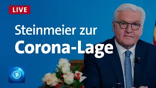 Bundespräsident Frank-Walter Steinmeier zur Corona-Lage