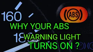 Top 5 reason why the abs light is on