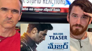 Major Teaser REACTION! | Telugu | Adivi Sesh | Sobhita | Saiee Manjrekar | Mahesh Babu | Sashi Tikka