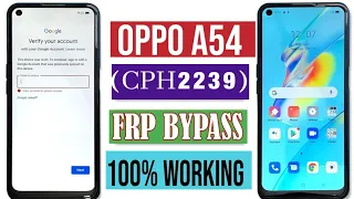 Oppo a54 frp bypass android 11 / oppo a54 frp bypass / oppo cph2239 frp bypass