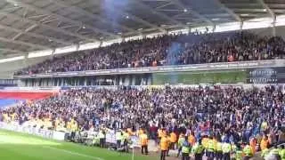 BOLTON V BIRMINGHAM - INJURY TIME EQUALISING GOAL CELEBRATIONS