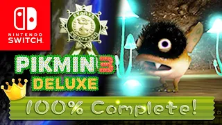 Pikmin 3 Deluxe Mission Mode: Battle Enemies - Beastly Caverns (Platinum Medal)