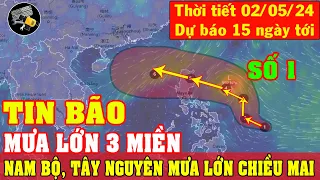 Dự Báo Thời Tiết Hôm Nay Ngày 02/05/2024_Tin Bão Số 1 Mới Nhất_Tin Mưa Lớn 3 Miền Sắp Tới_Diy Skills