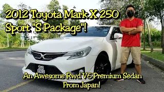 Owner's Vehicle Review & Drive 2012 Toyota Mark X 250 Sports + Podcast (Sarawak, Malaysia)