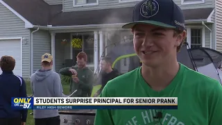 Riley seniors pull of senior prank against principal