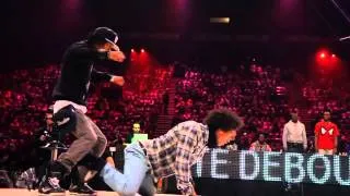 Les Twins vs Lil'O & Tyger B Juste Debout 2011 Semi Final   YAK FILMSipad