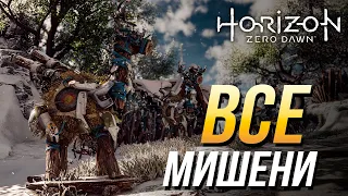 Horizon Zero Dawn - Все мишени жвачников