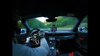 Nurburgring Porsche 991.1 GT3 RS vs 992 GT3 @guillaumesavoldelli1362 Fun Lap