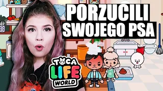 PORZUCILI SWOJEGO PSA 😢 CO SIĘ STANIE Z BIEDNYM ZWIERZAKIEM 💜 TOCA LIFE WORLD