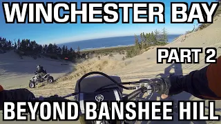 Beyond Banshee Hill Part 2 / Exploring Winchester Bay Oregon Dunes / Yamaha YZ450F Dirtbike
