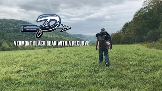 VERMONT BLACK BEAR WHILE DEER HUNTING! - The Push Archery - Traditional Bowhunting - Season 3 Ep. 4