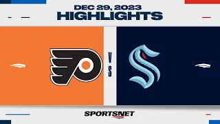 NHL Highlights | Flyers vs. Kraken - December 29, 2023