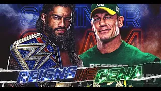 John Cena and Roman Reigns in WWE 2K23