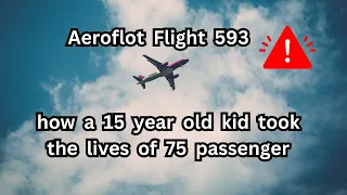 The Aeroflot Flight 593 | Kid in the Cockpit | Mystery of Flight 593