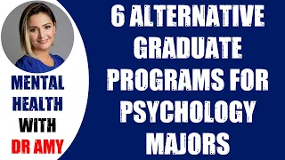 🛑6 ALTERNATIVE GRADUATE PROGRAMS FOR PSYCHOLOGY MAJORS  👉 Mental Health