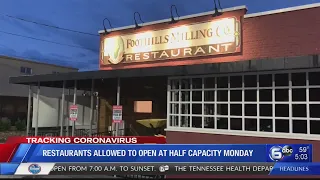 Blount County restaurant owners anticipates reopening half capacity after COVID-19 restrictions