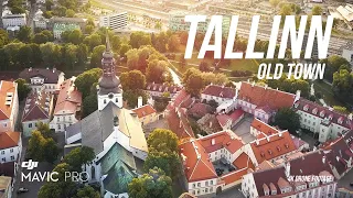 Tallinn Old Town 4K | DJI Drone Footage | Estonia
