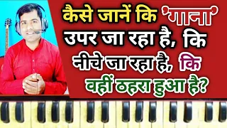 कैसे समझें कि 'गाना' उपर जा रहा है, कि नीचे उतर रहा है, कि वहीं ठहरा हुआ है? ll By Rohit Ratan ll