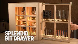 Making Vertical Bit Drawer / DIY / Remake