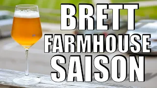 FARMHOUSE SAISON: MY FIRST BRETT BEER | Co-Pitching & MIXED FERMENTATION | CONDITIONING Brett Beers