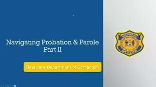 Insider Series Webinar: Probation & Parole Part 2