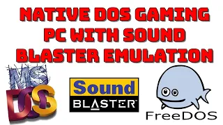 DOS Gaming with Sound - FreeDOS + SBEMU on a portable USB drive