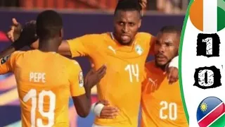 هدف كوت ديفوار الأول على ناميبيا 1-0 - أمم أفريقيا HD