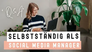 Als Social Media Manager SELBSTSTÄNDIG machen I Stundensatz, Steuern, Kunden gewinnen [Q&A]