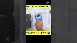 Poco X3 Pro Waterproof Hai Ya Nahin || Poco X3 Pro Water Test #shorts #youtubeshorts