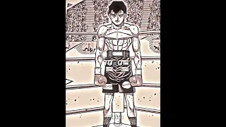 El Diablo vs El Dios del Viento 🥊🔱 #hajimenoippo #ippomakunouchi #mangaedit #parati #viral #fypシ