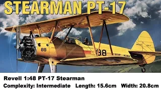 Revell 1:48 PT-17 Stearman Kit Review