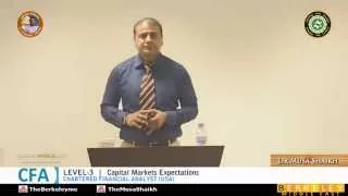 CFA Level 3 | Capital Markets Expectations