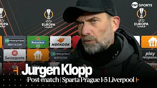 "FANTASTIC RESULT" | Jürgen Klopp | Sparta Prague 1-5 Liverpool | UEFA Europa League