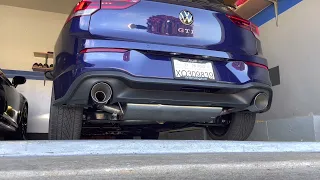 MK8 GTI Milltek Cat Back Exhaust (Cold Start and Fly By)