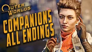 The Outer Worlds - Companion Endings // ALL ENDING SLIDES