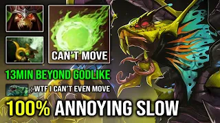 13MIN GODLIKE Most Annoying Venomancer Ever 100% Overpower Poison Nova DPS 7.32c Dota 2