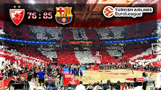 BEST BASKETBALL ATMOSPHERE! - ZVEZDA BARCELONA EUROLEAGUE VLOG