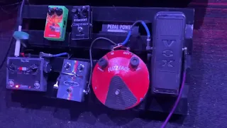 Randy Hansen Pedalboard with Sabbadius 🟥⬜ 68 Tiny-Vibe & Sabbadius Rainbow Fuzz 🌈.