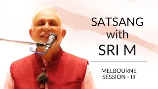 Full video | Session 3 | Sri M | Melbourne 2023