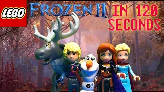 FROZEN 2 in 120 Seconds [Lego Stopmotion]