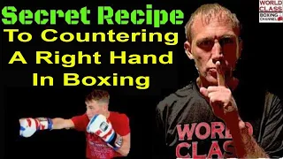 Secret Recipe To Countering A Right Hand In Boxing