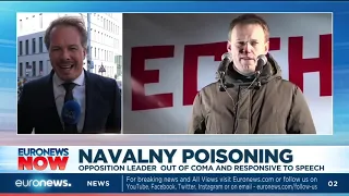 Navalny out of coma and responsive to speech