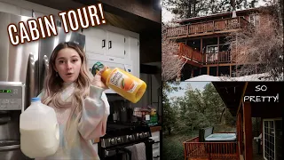 MY FIRST TRIP TO BIG BEAR ! the prettiest cabin | VLOGMAS DAY 14