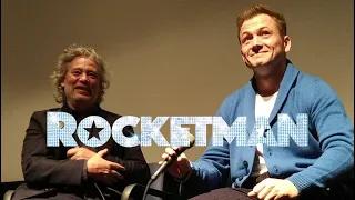 ROCKETMAN Q&A with Taron Egerton & Dexter Fletcher - December 2, 2019