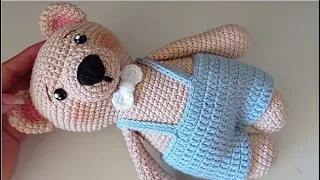 oso 🐻amigurumi a crochet - paso a paso - 25 cm de amor