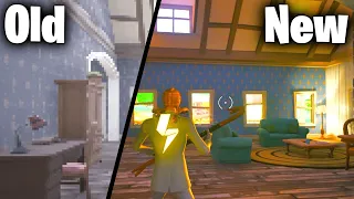 Fortnite Old vs New Graphics