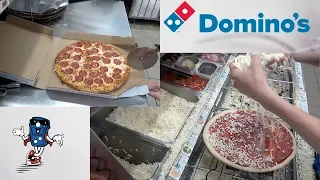 Domino's Pepperoni Pizza (HOW IT'S MADE)